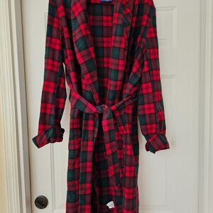 Mens Pendleton Wool Robe Bathrobe Large